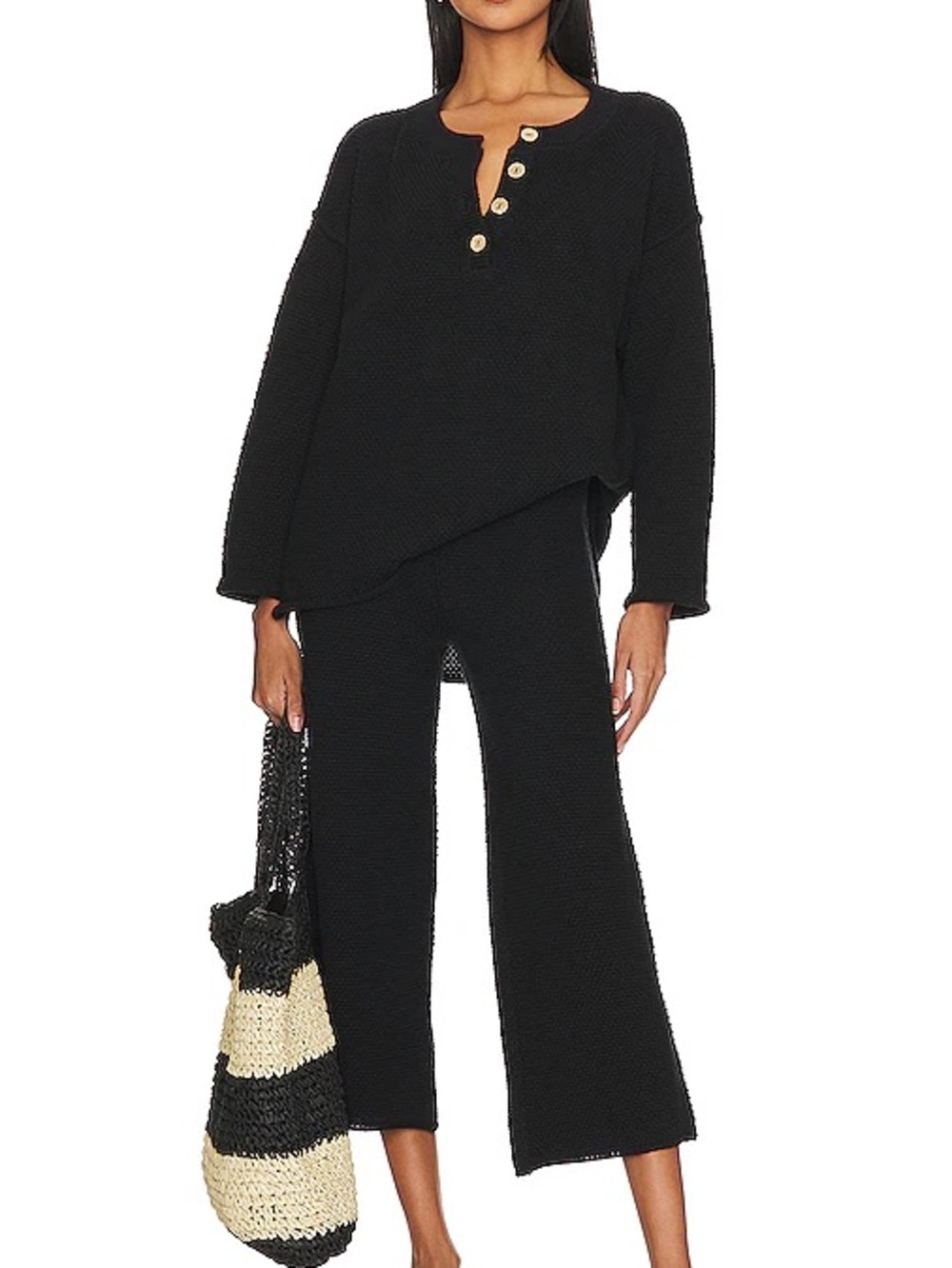 Free People Hailee Set in Black